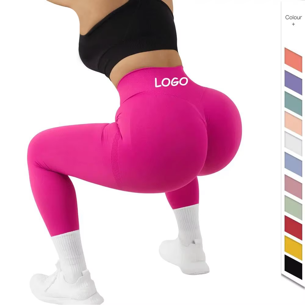 Wholesales High Waist Scrunch Butt Lift Workout Tie Dye Tight Yoga Pants Ruched Booty Sport Seamless Yoga Leggings for Women