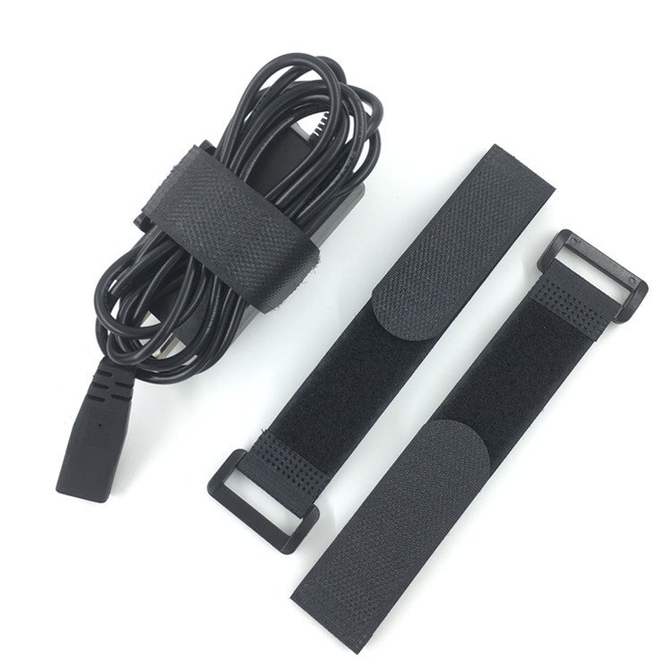 Adjustable Nylon Hook and Loop Strap Cable Tie Cinch Strap with Buckle for Battery Strapping Power