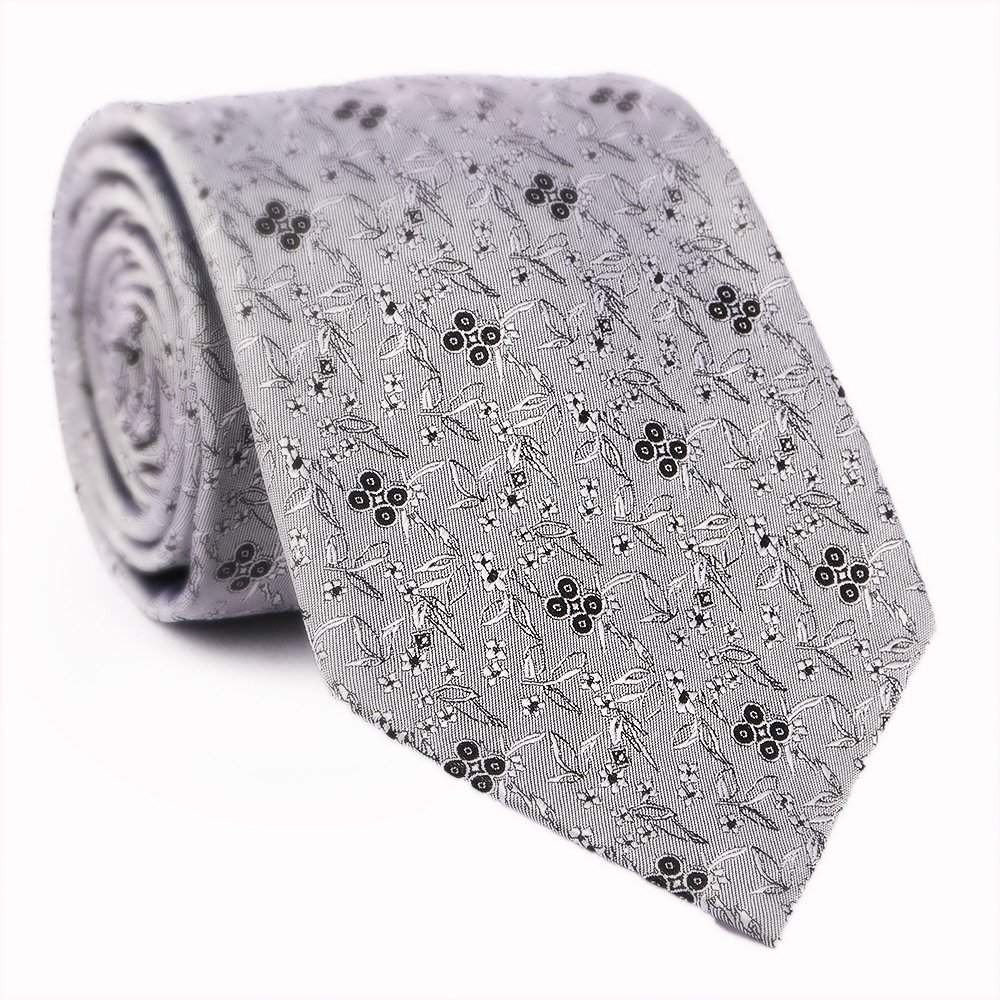 Custom Slim Logo 8CM Tie Silk Neck Luxury Neckties Tie Man Manufacturer Italian Quality Silk Woven Ties