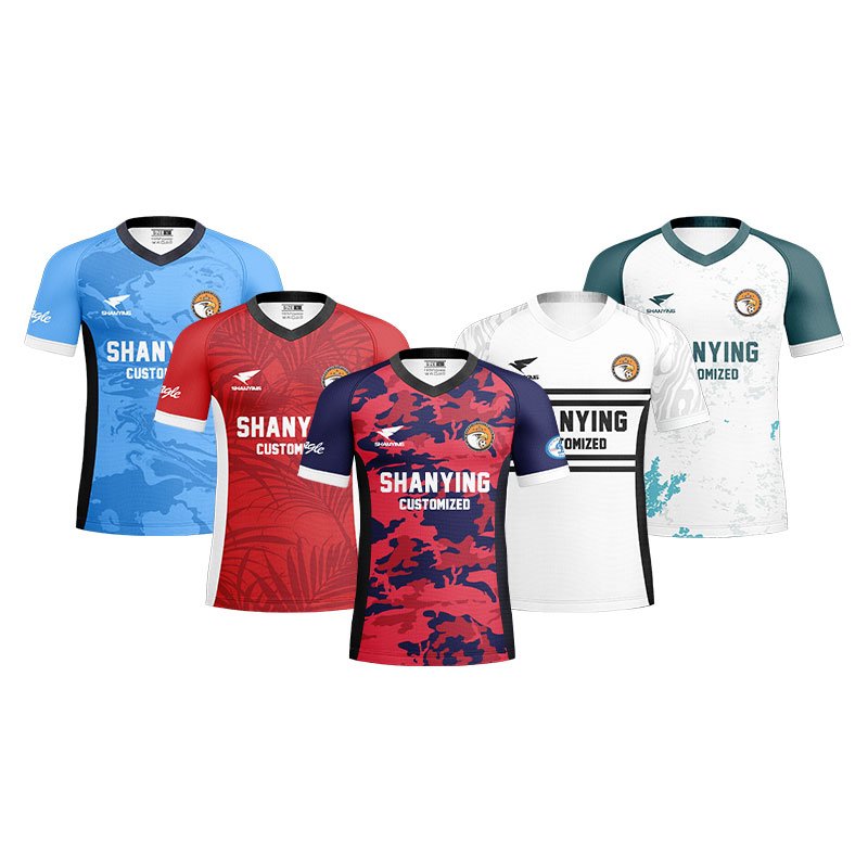 Soccer-jersey for Trendy Plain Original Or Football Top Sublimated Streetwear Sports Wear Suppliers Soccer-jersey