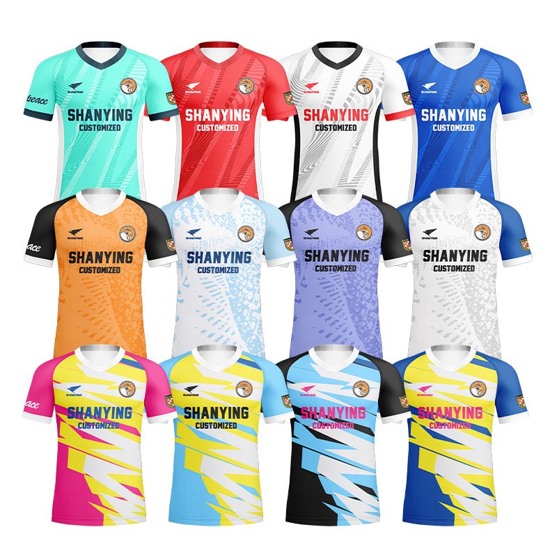 Soccer-jersey for Trendy Plain Original Or Football Top Sublimated Streetwear Sports Wear Suppliers Soccer-jersey