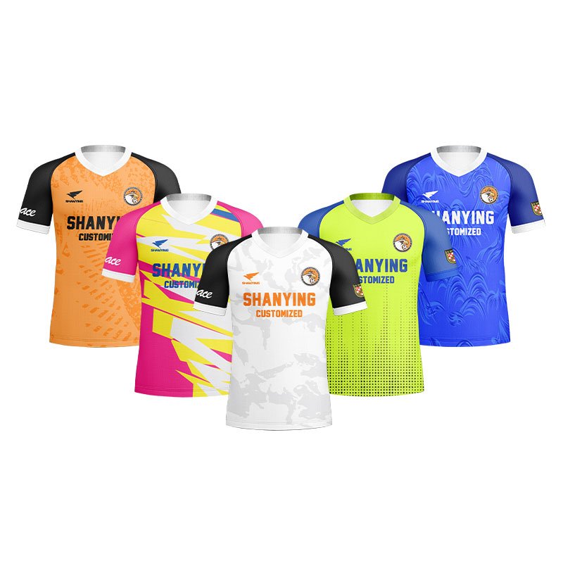 Soccer-jersey for Trendy Plain Original Or Football Top Sublimated Streetwear Sports Wear Suppliers Soccer-jersey