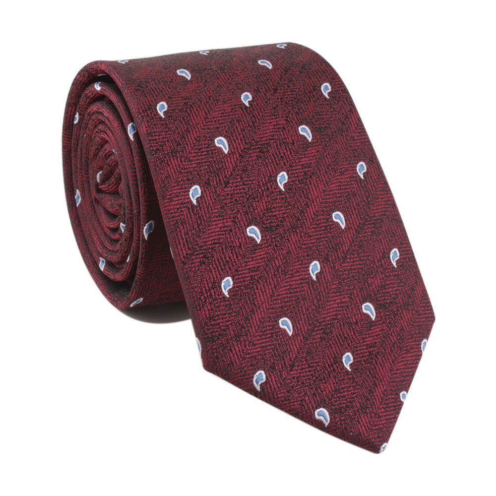 7CM Mens Ties Polyester Floral Paisley Formal Dress Wedding Business Necktie Classic Neck ties For Men