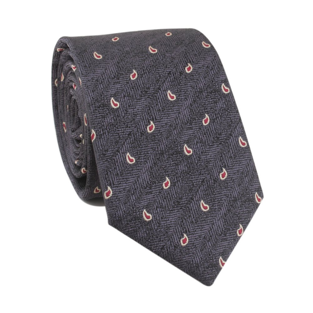 7CM Mens Ties Polyester Floral Paisley Formal Dress Wedding Business Necktie Classic Neck ties For Men