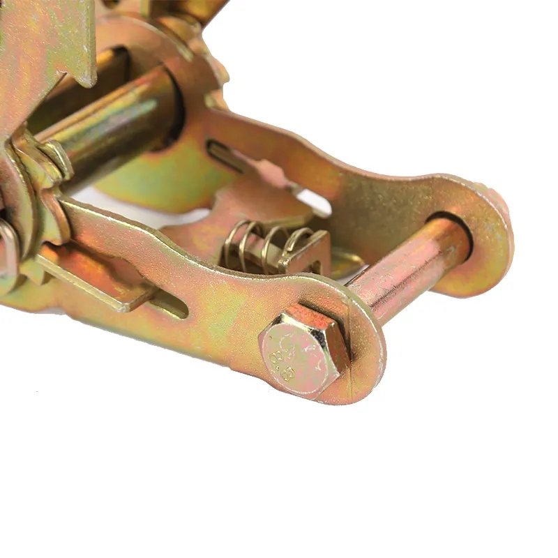 2 inch 50mm Retractable Ratchet Strap Truck Loading Belt Ratchet Tie Down Strap