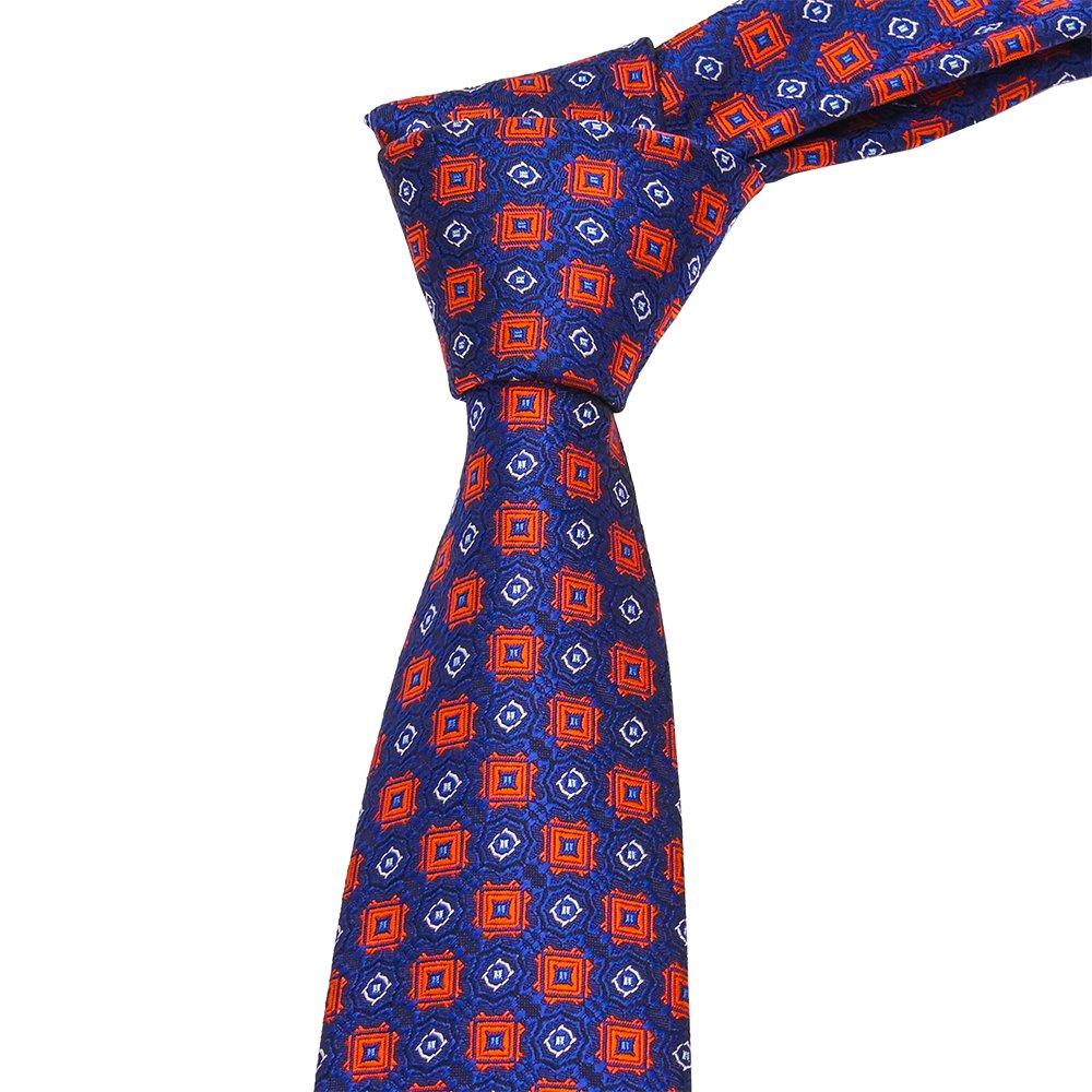 YiLi Men Jacquard Woven Microfiber Polyester Necktie Tie