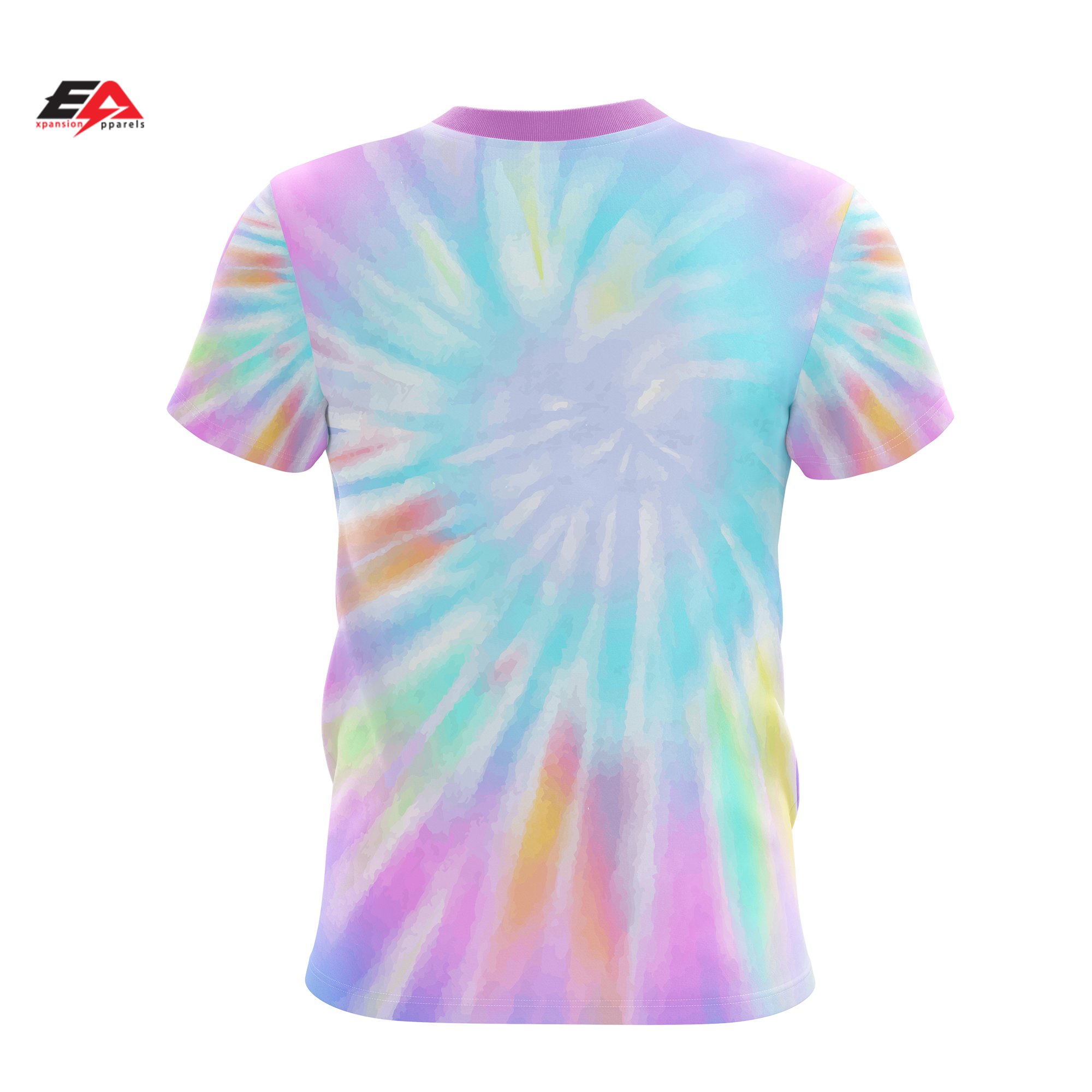 Women's Cotton Tie-Dye T-Shirt Soft Feel Casual Fashion Apparel with Custom OEM Print Summer Fashion Clothing