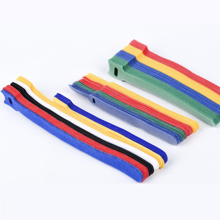 Cable management tape, cuttable data cable organizer, self-adhesive tie