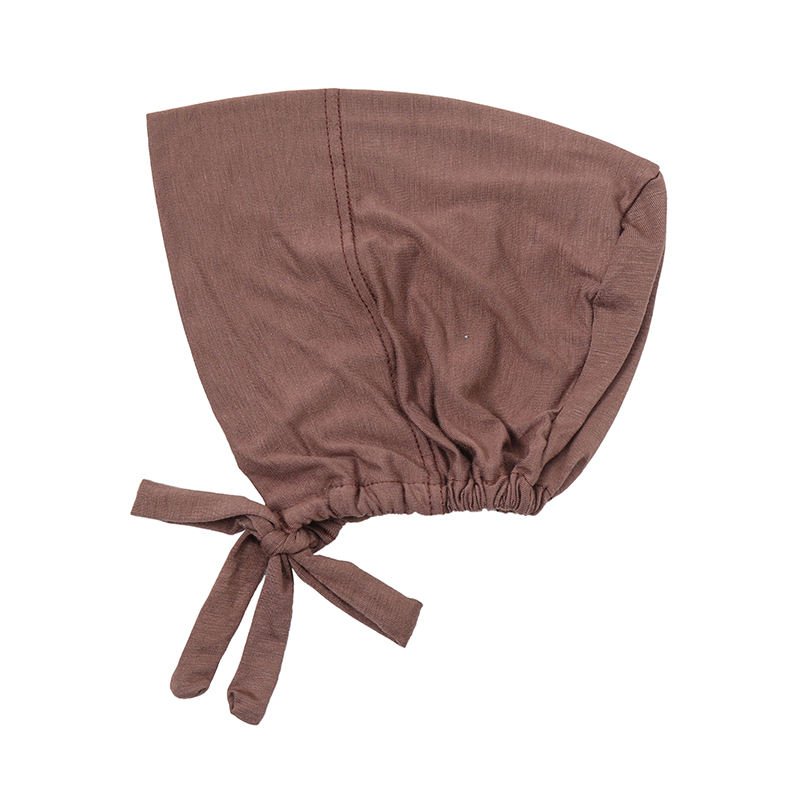 Wholesale Custom High Quality Head Turban Bonnet Women Muslim Cotton Turban Cap Muslim Hijab Hats For Women Ladies