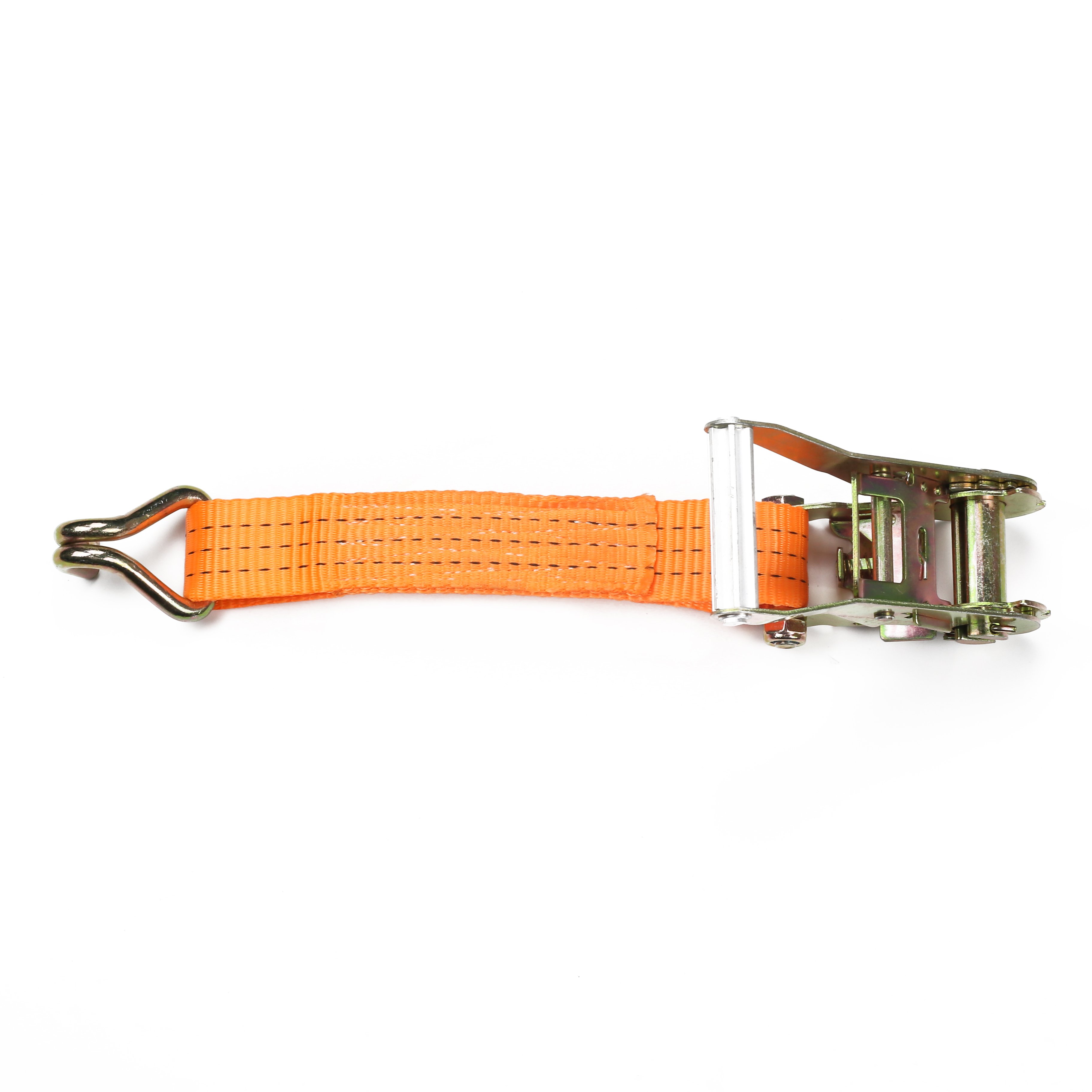 Customized 1500Kg Retractable Ratchet Tie Down Straps For Cargo