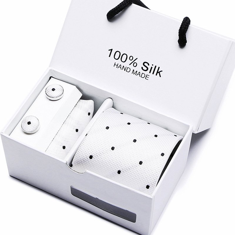 New Design Tie Men's Polyester Knitted Simple Dot Strip Custom Knit Tie Knitted Neckties With Logo