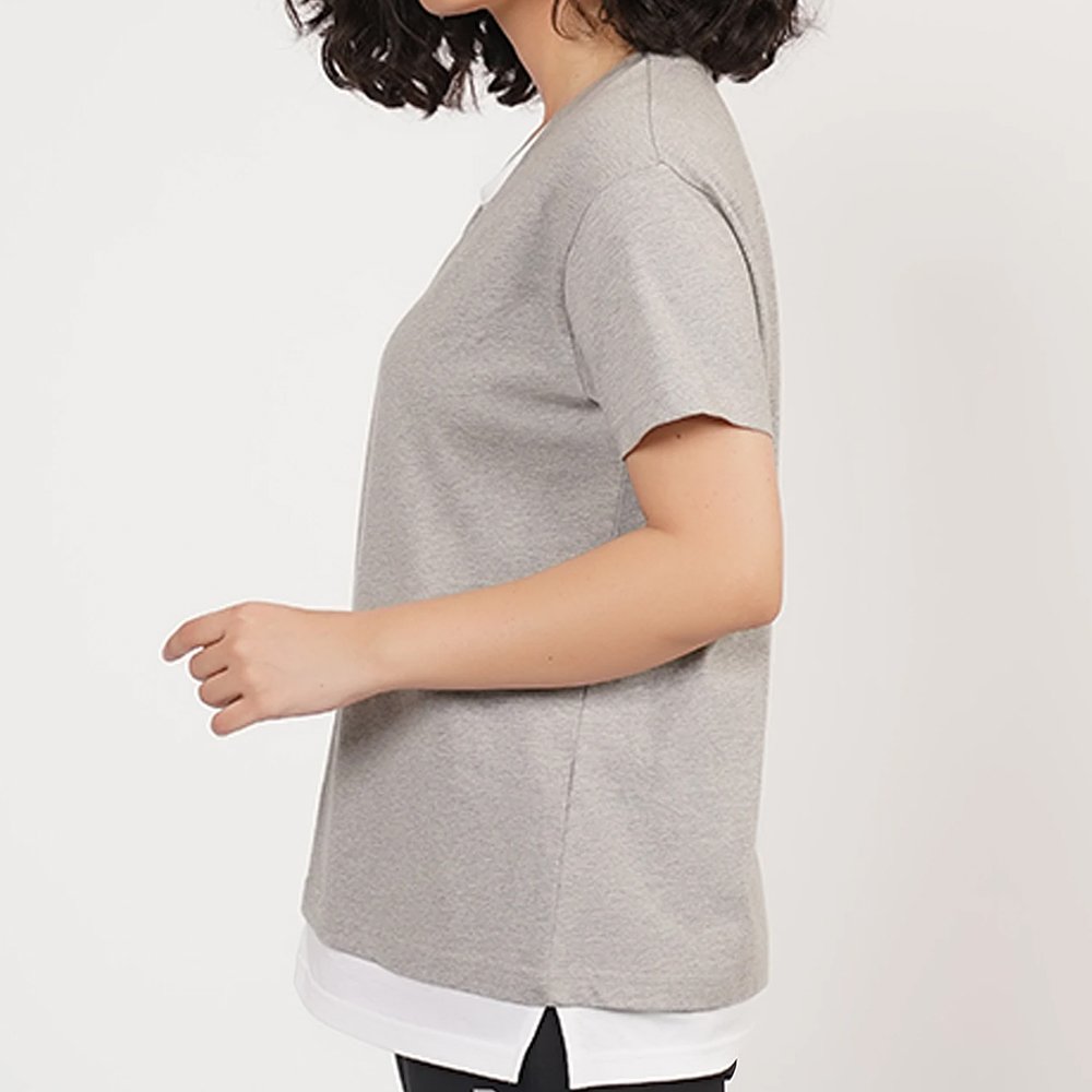 Gym Workout O-Neck Solid Color Short Sleeve Casual Basic Blank Plain Oversize T-Shirt