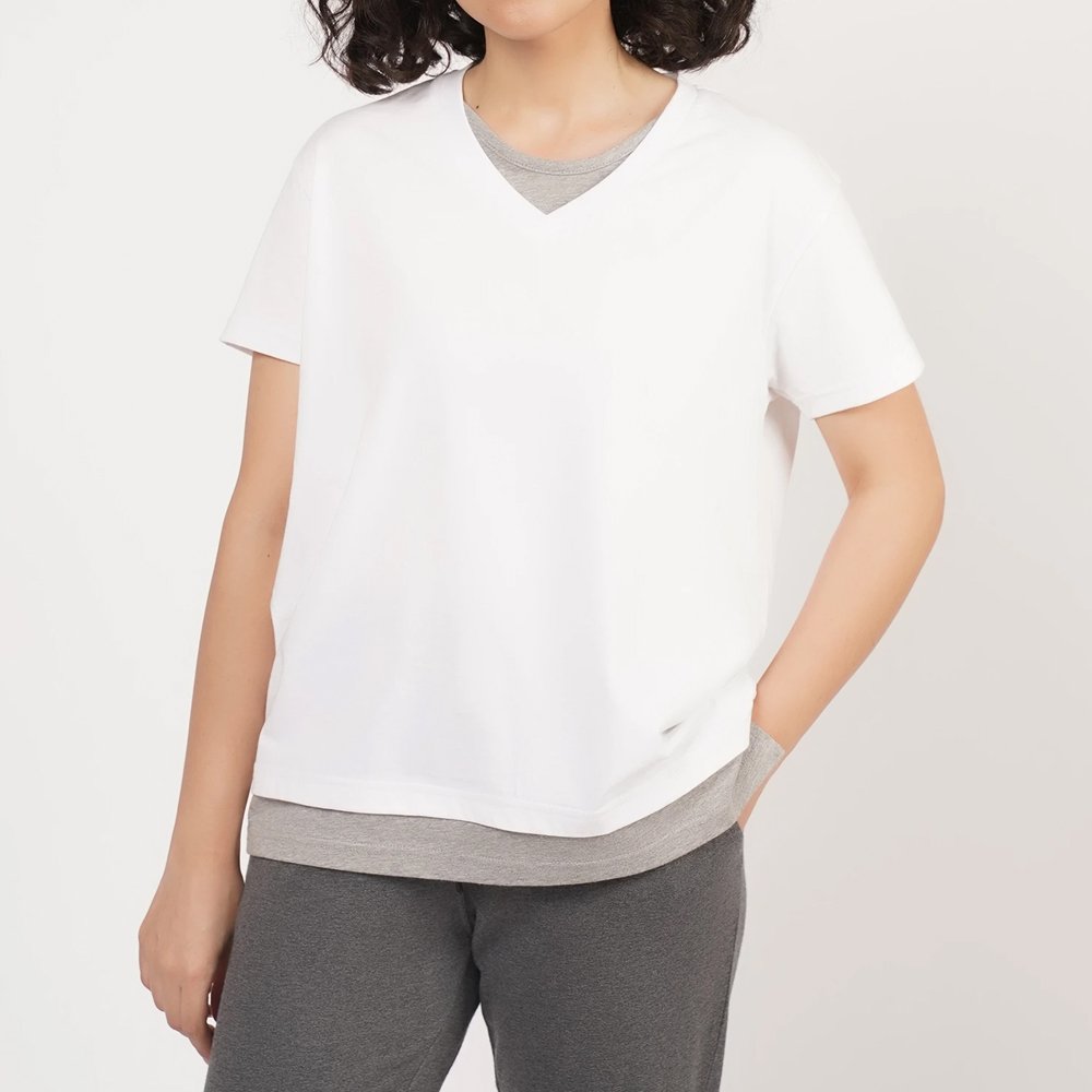 Gym Workout O-Neck Solid Color Short Sleeve Casual Basic Blank Plain Oversize T-Shirt