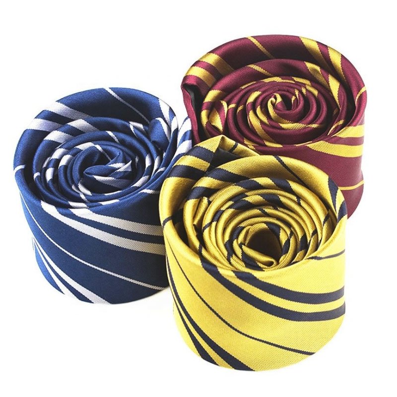 Perfect nostalgic retro style high quality jacquard business neck tie custom logo tie
