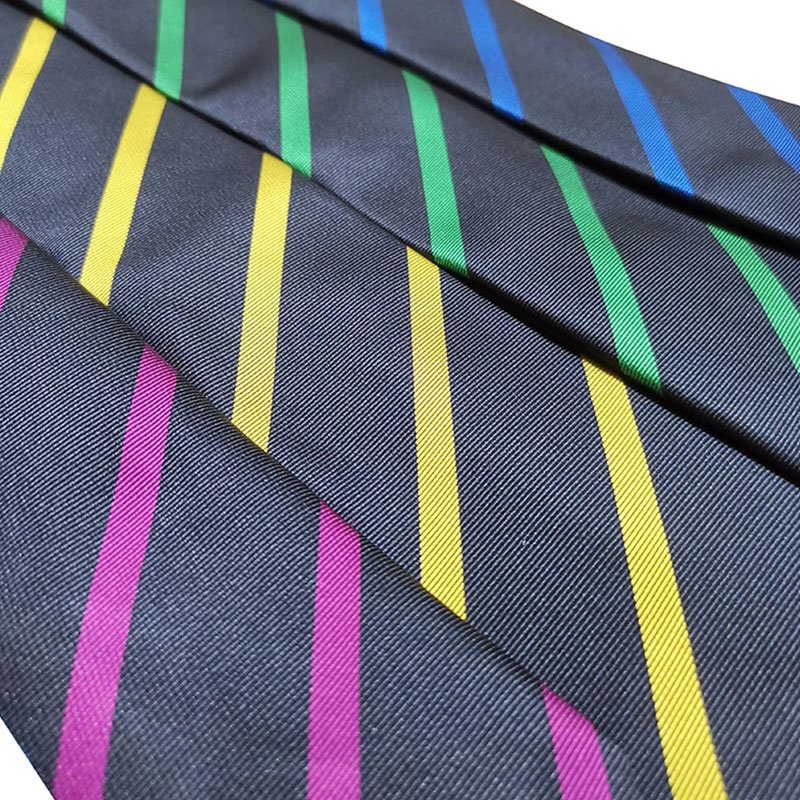 Perfect nostalgic retro style high quality jacquard business neck tie custom logo tie