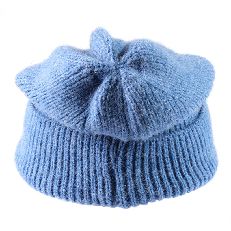 Wholesale Custom Blank Winter Thick Warm Knitted Fisherman Beanie Cap Beanie Knit Hats With Your Logo