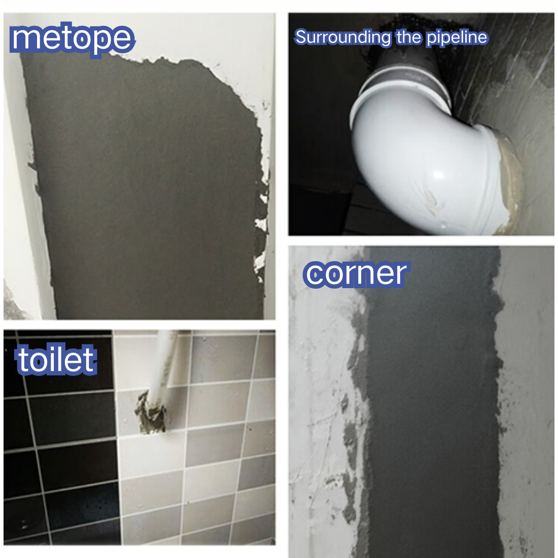 Emergency Leak Repair Fast Setting Cement Powder Coats Plugging Cementitious Seal Cracks, Tie holes and other defects