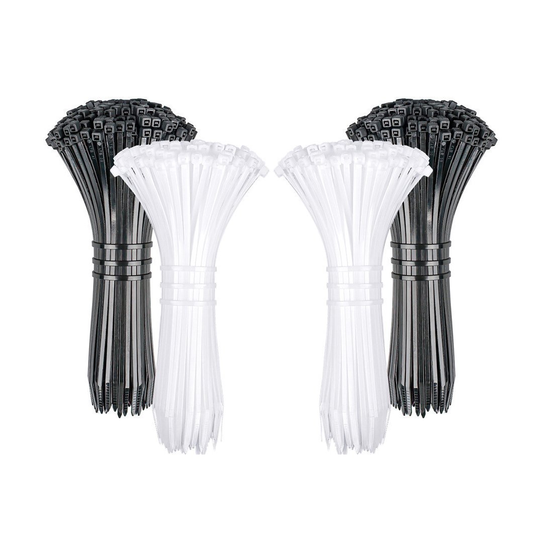 Full-size and multi-color zip tie self-locking plastic nylon 66 heavy duty cable tie