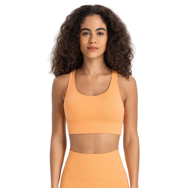 High Quality Cross-back Sports Underwear Running Fitness Bra Quick-dry Yoga Bra Women Sports Bra