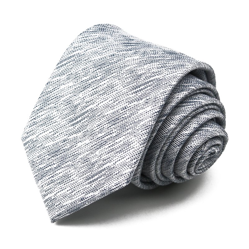 Grey quality solid Narrow neckwear polka dot mens skinny slim business necktie