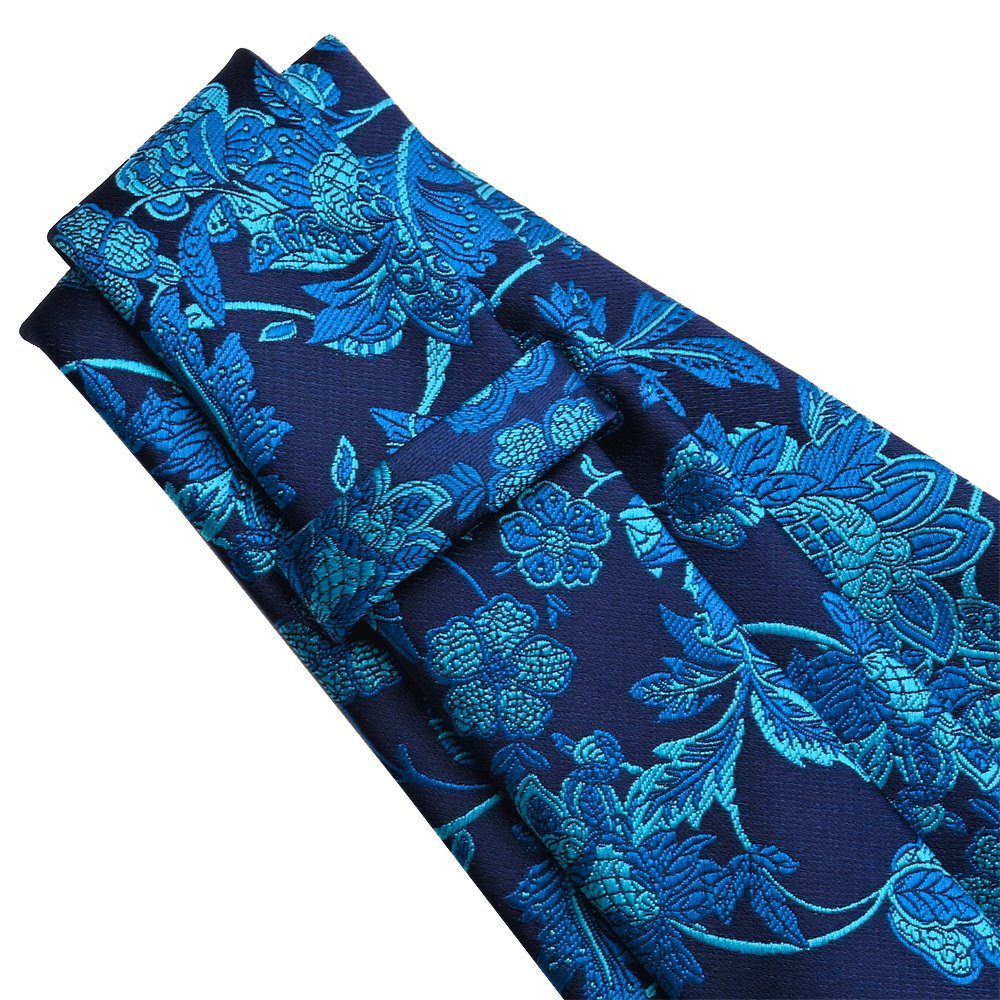Yili Custom Colorful Jacquard Woven Floral Neck Tie for Business Party Wedding Everyday Wear