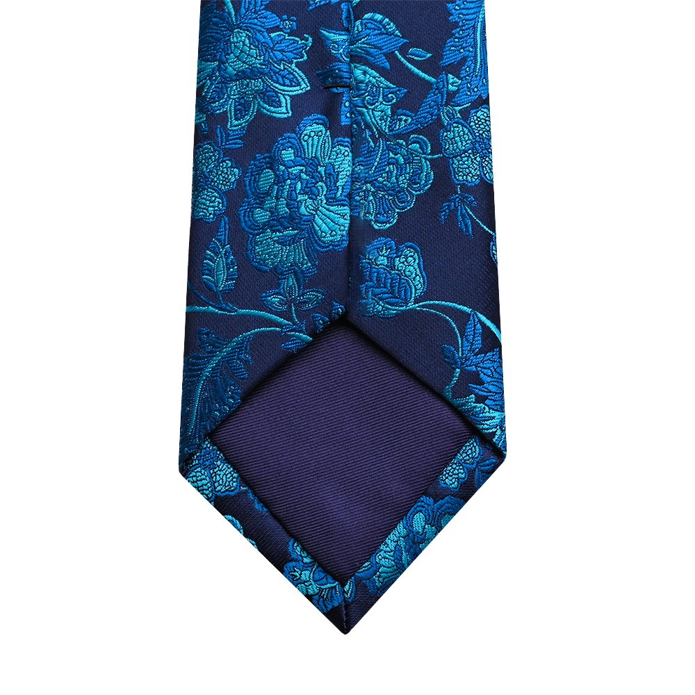 Yili Custom Colorful Jacquard Woven Floral Neck Tie for Business Party Wedding Everyday Wear