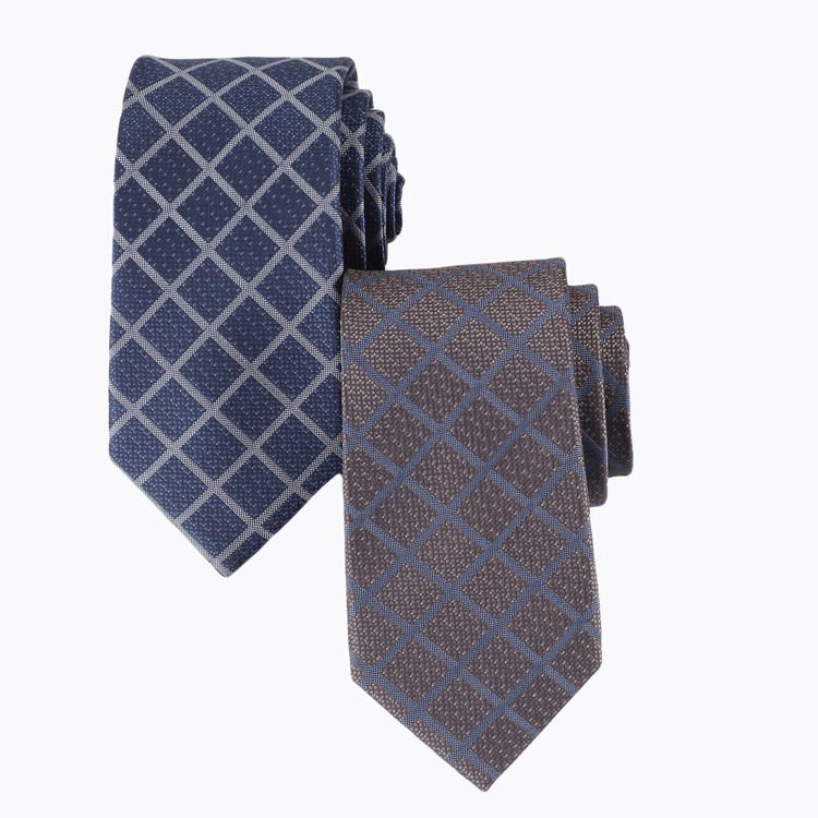 Top Seller Products Classic Necktie Best Design Business Wholesale/Custom Plaid Pattern Neck Tie For Fashion Men