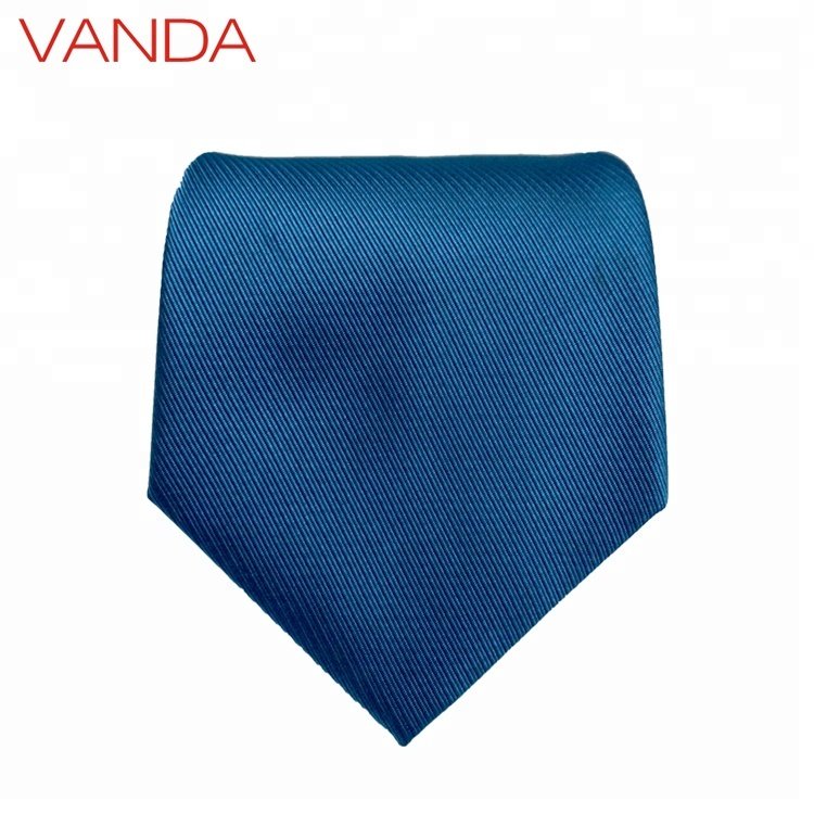 Custom Made Blue Petrol Silk Tie