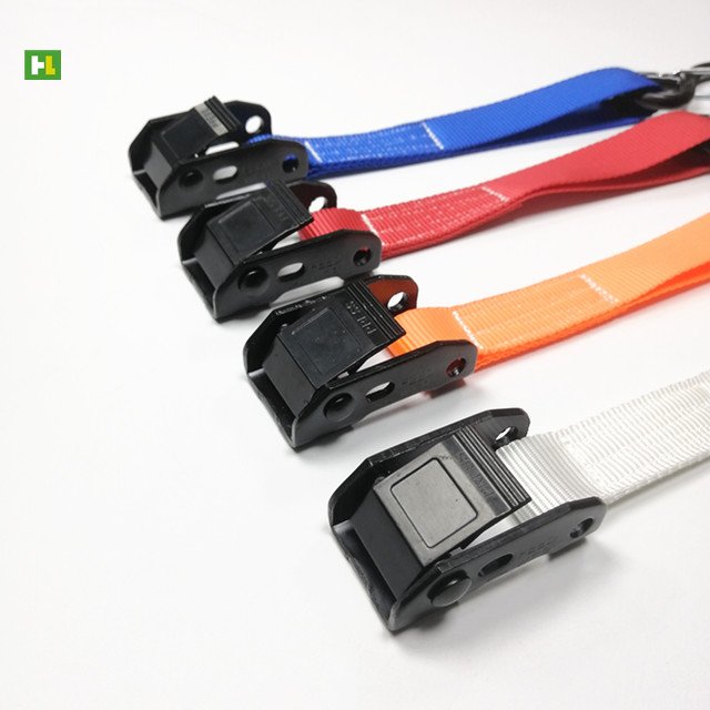 Cam Buckle Tie Down Straps Webbing Strap Cargo Lashing Belt Motorcycle Tie Down Straps 250Kgs Ratchet Tie Down