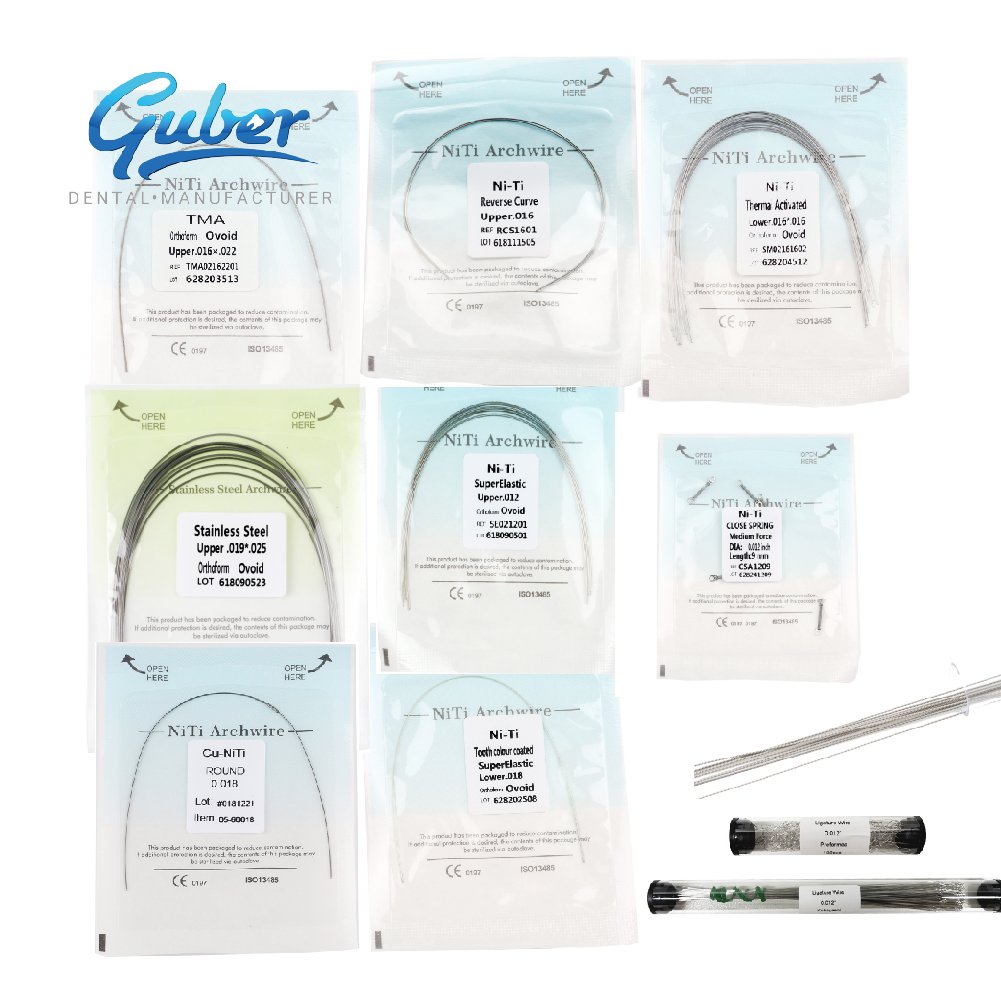 ELASTIC dental equipments orthodontic ligamax 1040 material orthodontic elastics colorful key ligature tie for dental brace