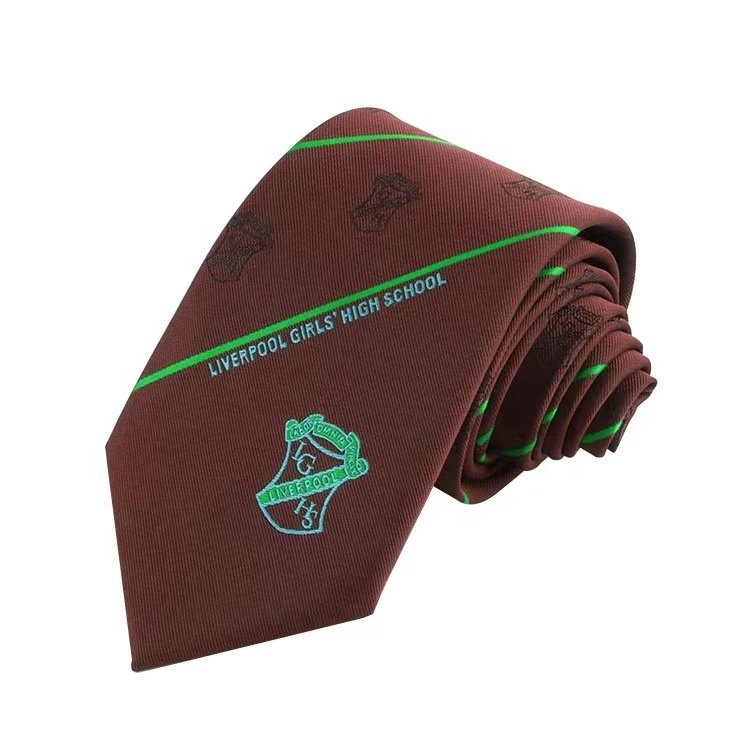 woven school Suit Tie 100% Silk Necktie High Quality Men Women Polyester Silk suit tie with customized logo