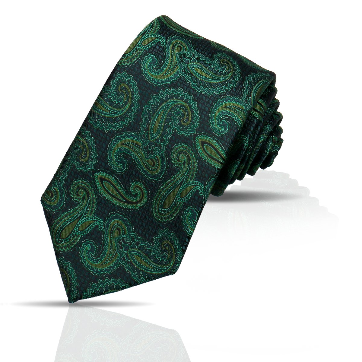 High Quality 7.5cm Polyester Ties For Men Pasiley Floral Men's Neckties For Wedding Party