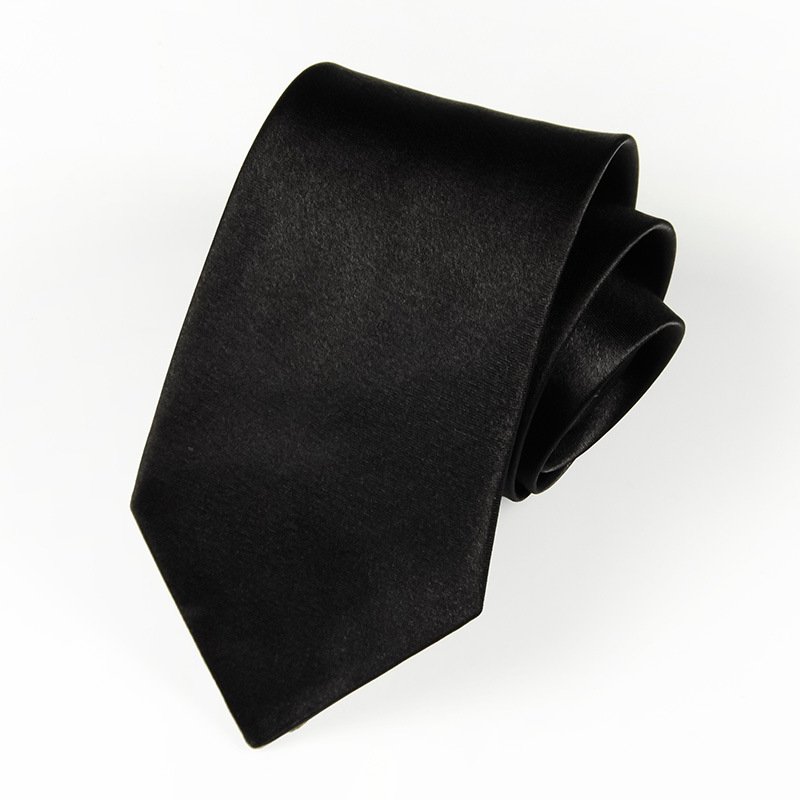 Fashion Solid Color 8cm Width Silk Tie Cotton Linen Colorful Neckties Business Wedding Party Present For Men