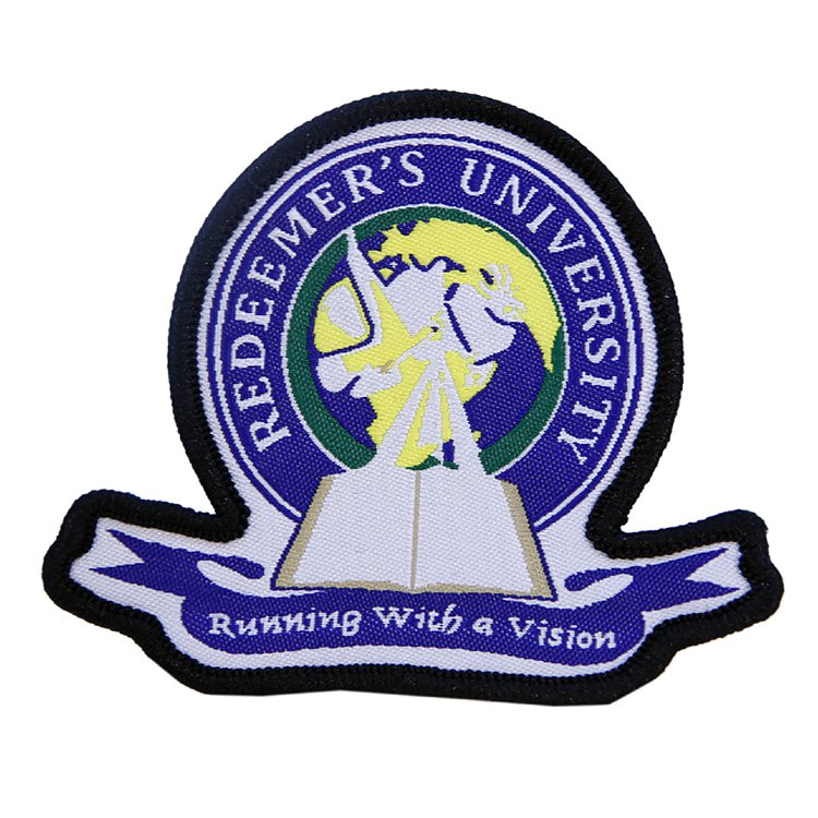 Custom School Uniform Shoes Bags Tie Decorative Badges Patches LOGO Patches Woven Patches School Uniform Badge School Badges