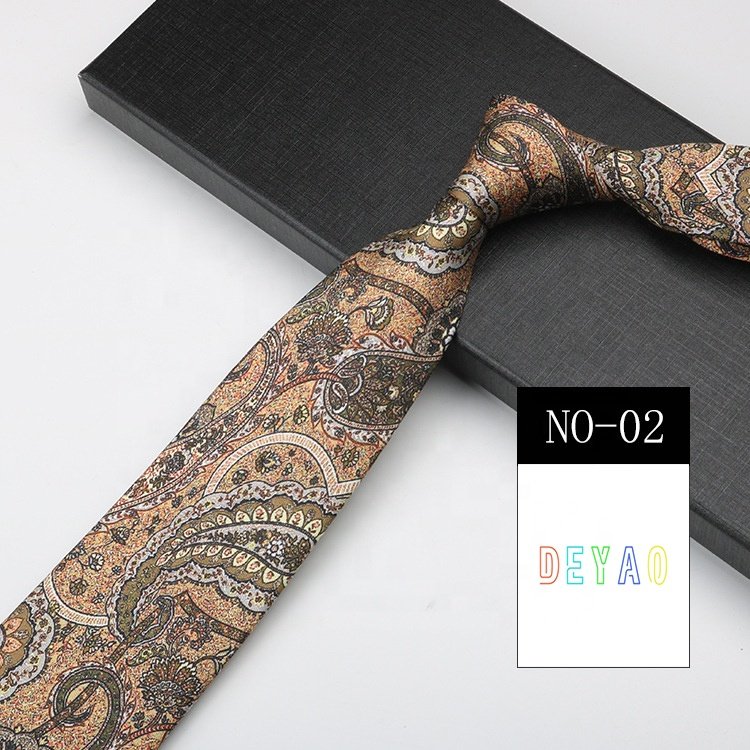 Hot selling cheap fashion prints corbatas de hombre cravatte homme polyester necktie lot stock vintage ties for men