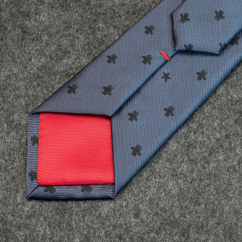 Luxury Brand Letter G Men's Tie High Quality Embroidered Bee Tie Designer Catalogue Ties Collection Business Suit Decorations