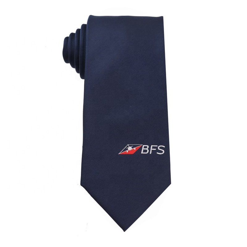 Custom Designer OEM Logo Necktie Badges Jacquard College School Polyester Tie Multi-color Woven Striped School Tie For Boys