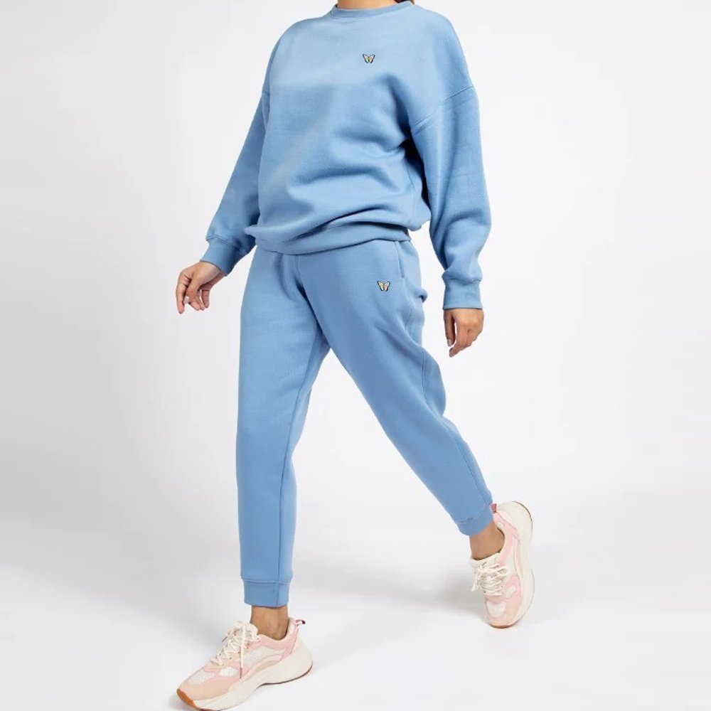 Hot Selling Wholesale Autumn And Winter Ladies Sportswear Suits Sweat Suit Plus Size Breathable Ladies Suits