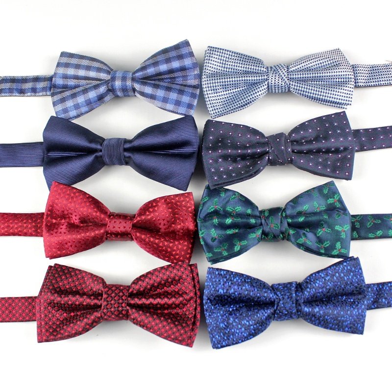 High quality custom bow tie with boxes packaging mens fashion bow tie