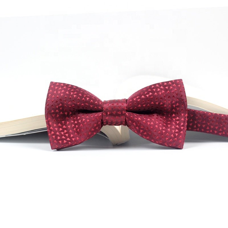 High quality custom bow tie with boxes packaging mens fashion bow tie
