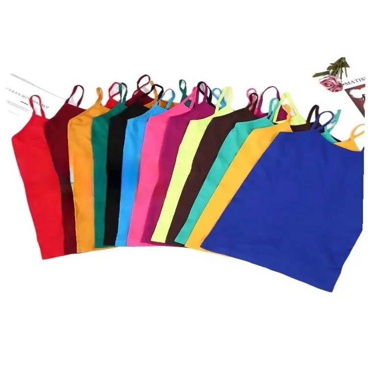 Summer Wear Women Clothing Collection Different Dark Colors Available Women Clothing Sleeveless Tie Shoulder Women Tank Top