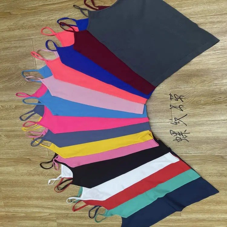 Summer Wear Women Clothing Collection Different Dark Colors Available Women Clothing Sleeveless Tie Shoulder Women Tank Top