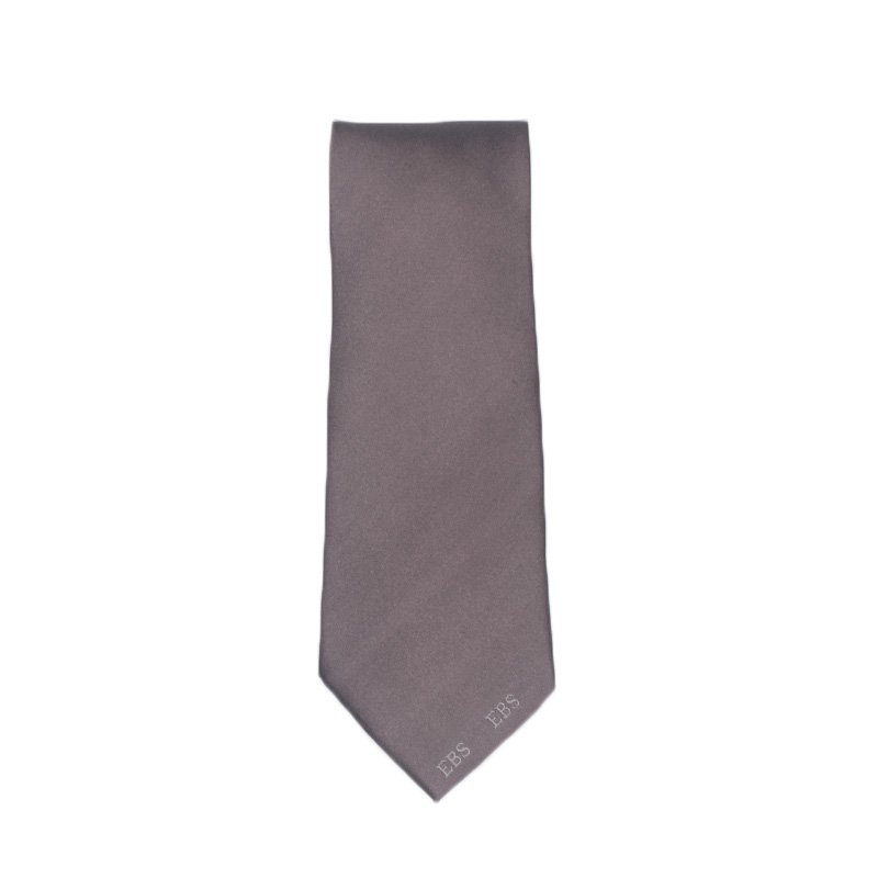 Luxury Plain Brown Tie Formal Classic Neckties Silk Grosgrain Satin Tie For Men Jacquard Necktie Solid