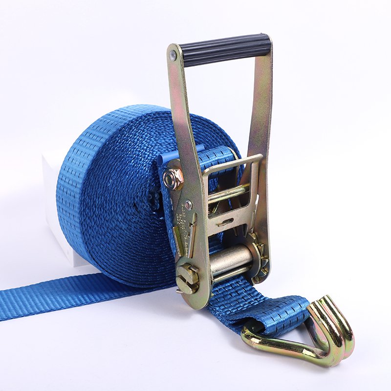 50 mm heavy duty lockable cargo lashing ratchet carrying strap ratchet straps cargo belt 5 ton 10 m