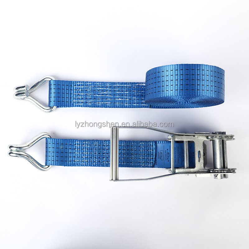 50 mm heavy duty lockable cargo lashing ratchet carrying strap ratchet straps cargo belt 5 ton 10 m