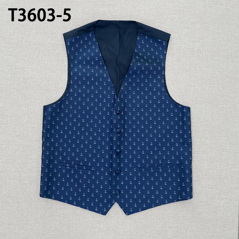 Anchor ascot waistcoat tie pins sock navy bowtie necktie set pocket square silk mens tie sets gift box suspender cummerbund cuff