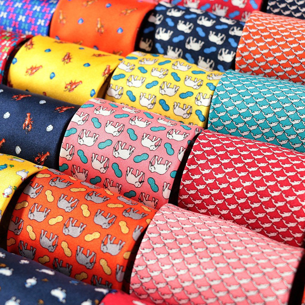 2024 new printed jacquard silk tie tieanimal tie men's business casual formal tie