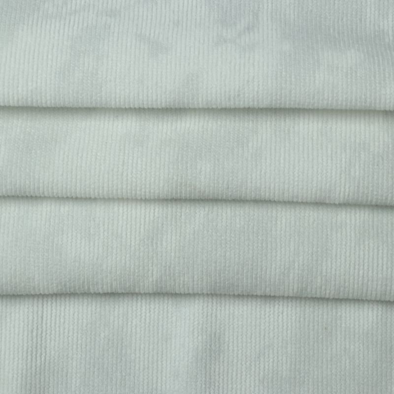 Custom Printing 100% Polyester Tie dye Pattern Printed 16Wales Corduroy 220gsm Fabric For Suit Pants Dress Cloth