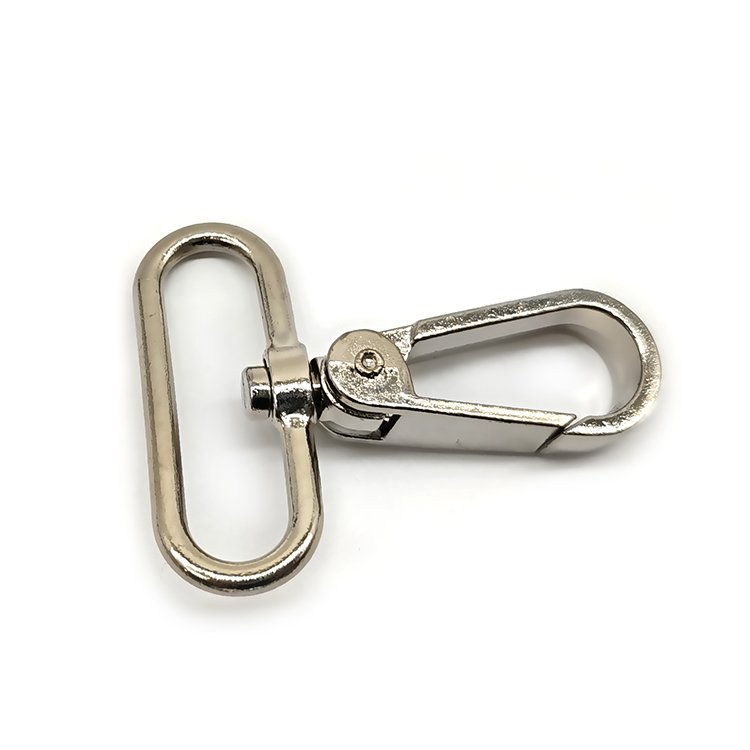 High Quality Handbag Strap Metal Zinc Alloy Hook Spring Buckle Gold Lobster Claw Clasps Buckle Snap Swivel Hook For Bag Keychain