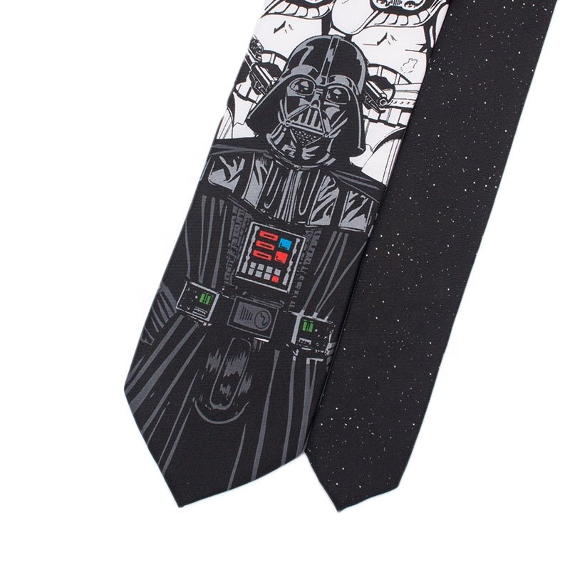 Hot Sale Classic Men Neck Tie Custom Flag Printed 100% Polyester Men's Private Label Neckties